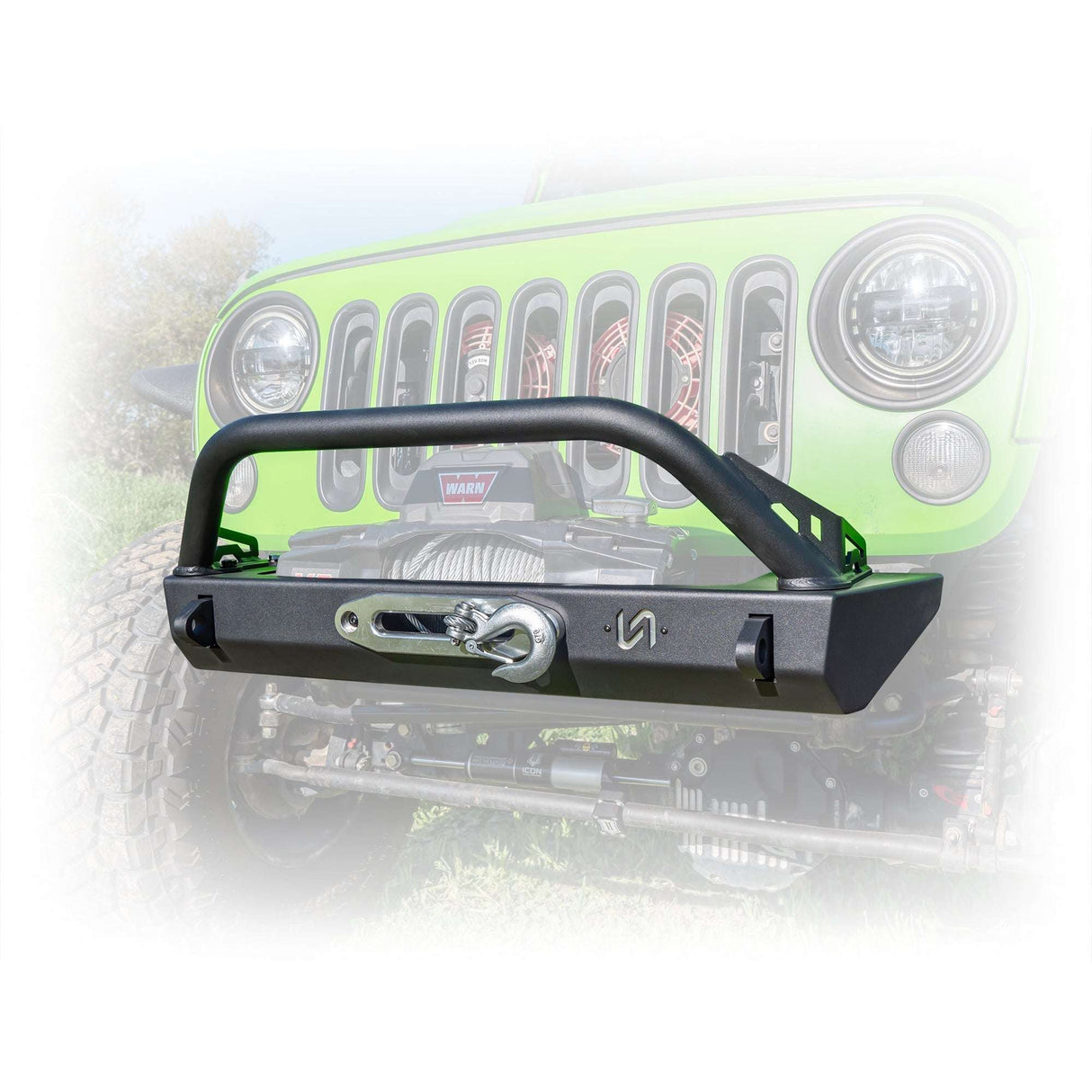 Jeep JK | Stubby Front Bumper | High-Clearance, Winch-Ready | 2007-2018 Turn Offroad