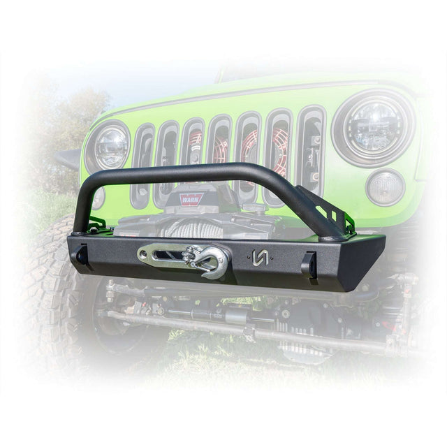 Jeep JK | Stubby Front Bumper | High-Clearance, Winch-Ready | 2007-2018 Turn Offroad