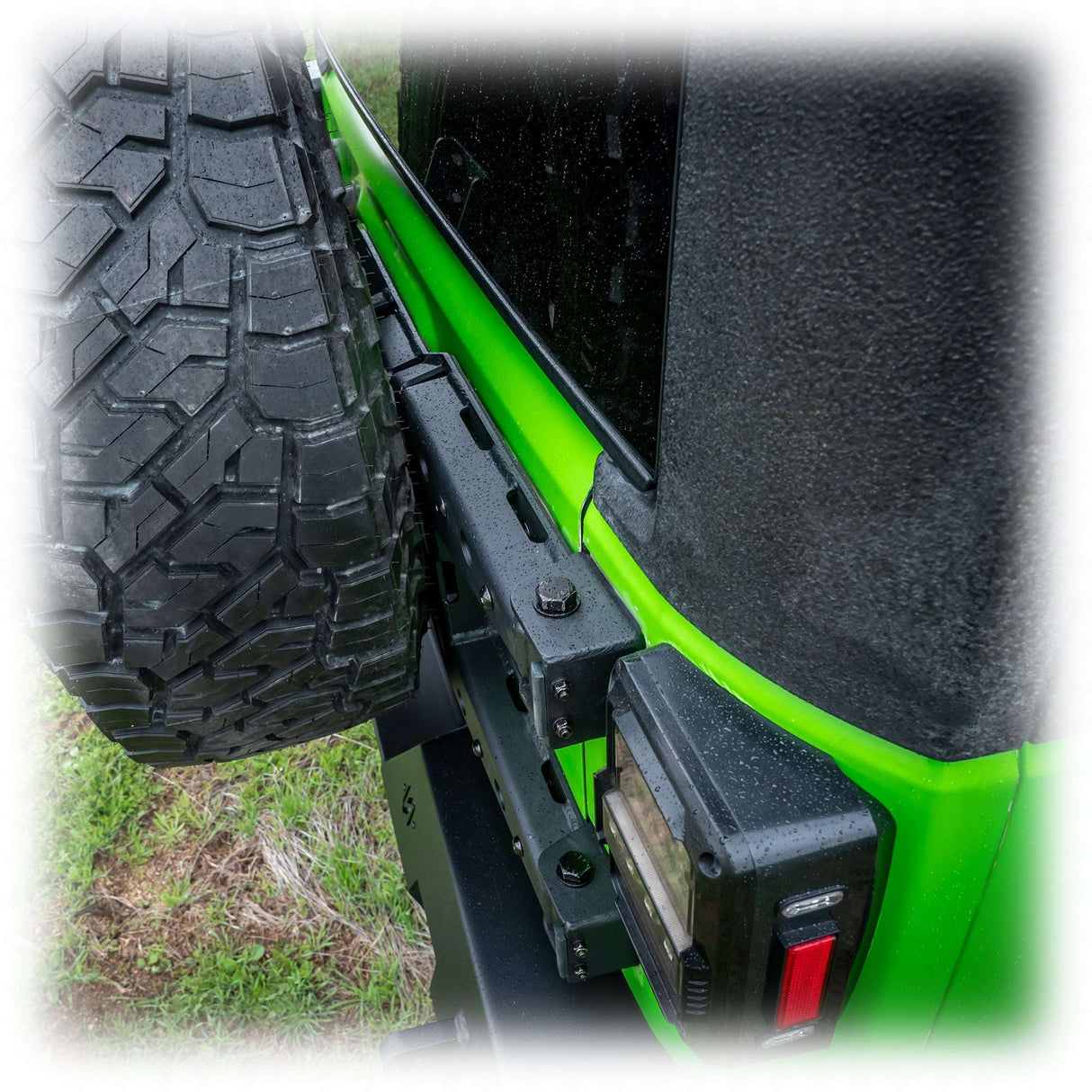Jeep JK Tire Carrier + Tailgate Reinforcement | 2007–2018 Turn Offroad
