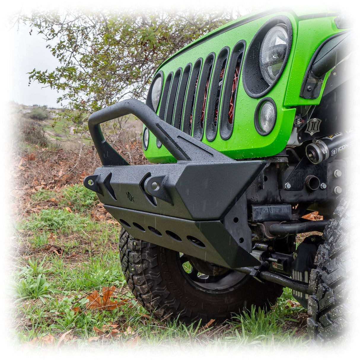 Jeep JK/JL/JT Front Bumper with Full Skid Plate | 2007–2025 Turn Offroad
