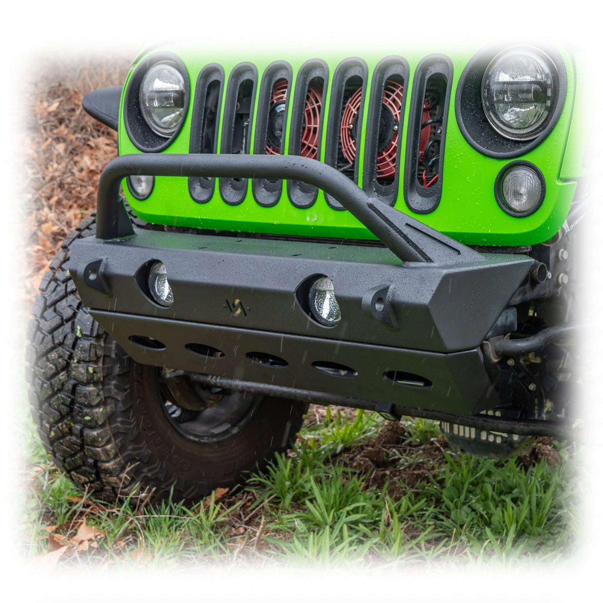 Jeep JK/JL/JT Front Bumper with Full Skid Plate | 2007–2025 Turn Offroad