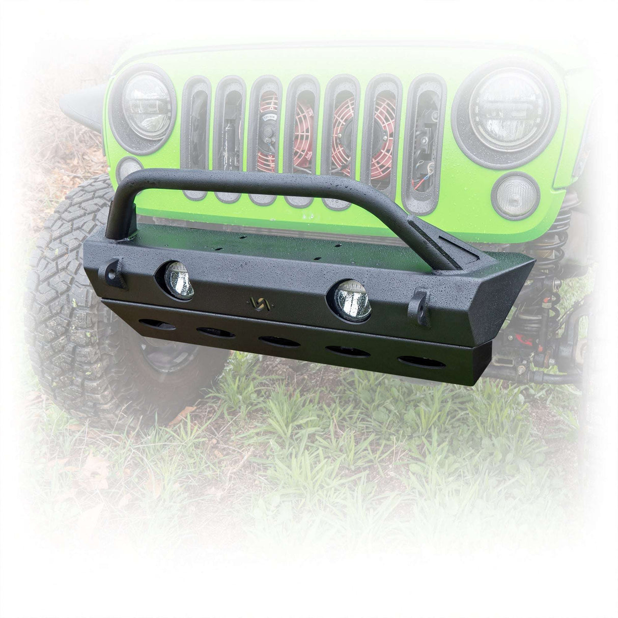 Jeep JK/JL/JT Front Bumper with Full Skid Plate | 2007–2025 Turn Offroad