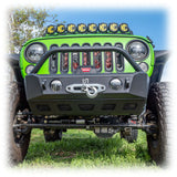 Jeep JK/JL/JT Front Bumper with Skid Plate & Recessed Winch Mount | 2007–2025 Turn Offroad