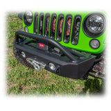 Jeep JK/JL/JT Front Bumper with Skid Plate & Recessed Winch Mount | 2007–2025 Turn Offroad