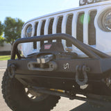 Jeep JK/JL/JT Front Bumper with Welded Bull Bar & Skid Plate | 2007–2025 Turn Offroad