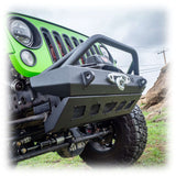 Jeep JK/JL/JT Front Bumper with Welded Bull Bar & Skid Plate | 2007–2025 Turn Offroad