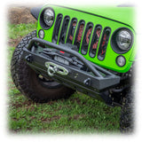 Jeep JK/JL/JT Front Bumper with Welded Bull Bar & Skid Plate | 2007–2025 Turn Offroad
