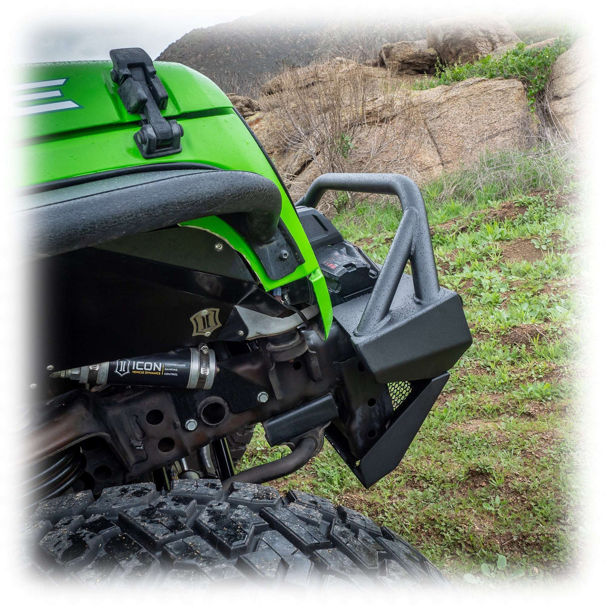 Jeep JK/JL/JT Front Bumper with Welded Bull Bar & Skid Plate | 2007–2025 Turn Offroad