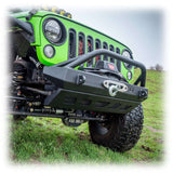 Jeep JK/JL/JT Front Bumper with Welded Bull Bar & Skid Plate | 2007–2025 Turn Offroad