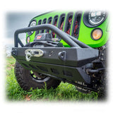 Jeep JK/JL/JT Front Bumper with Welded Bull Bar & Skid Plate | 2007–2025 Turn Offroad
