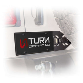 Jeep JL License Plate Relocation Kit Turn Offroad
