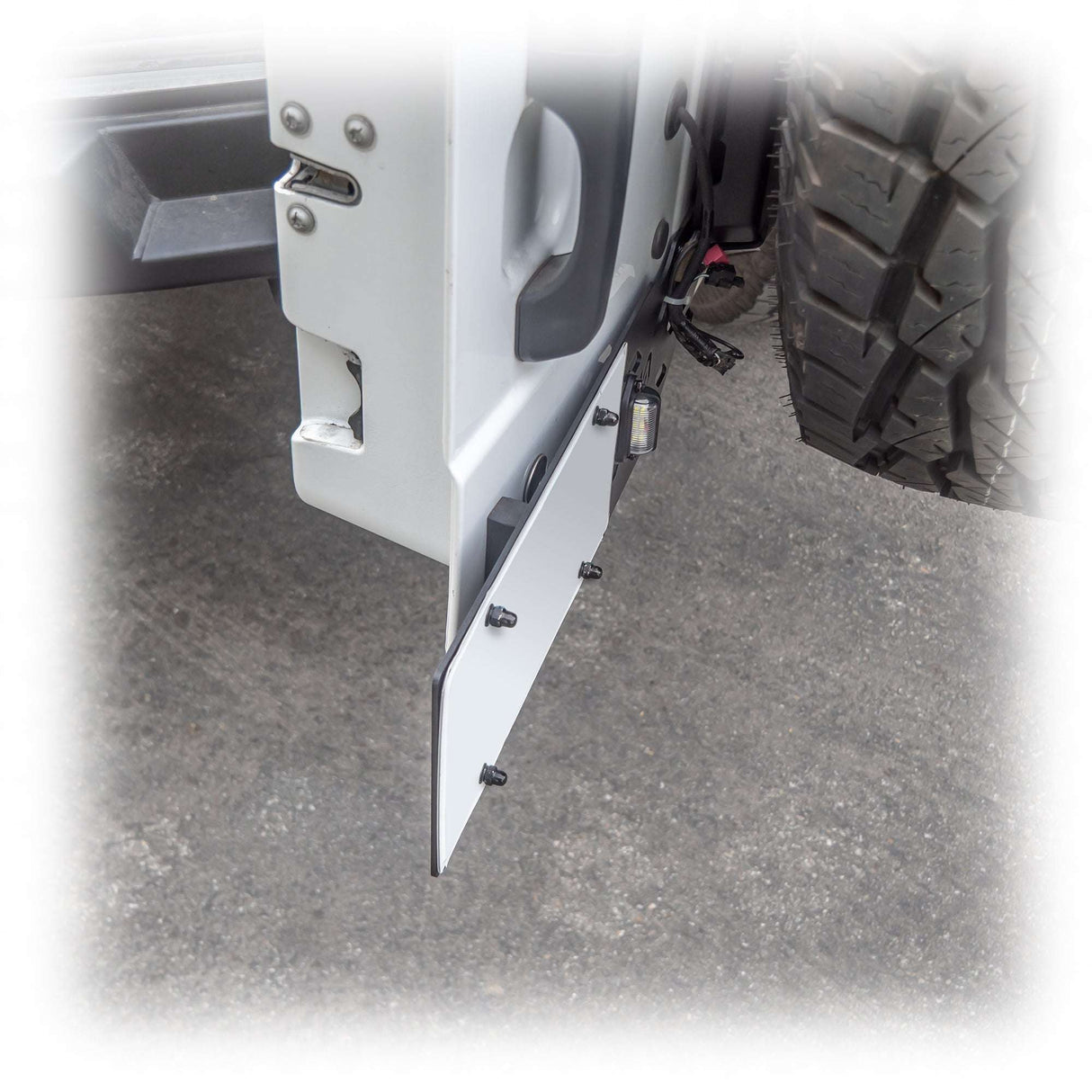 Jeep JL License Plate Relocation Kit Turn Offroad