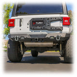 Jeep JL Rear Bumper with LED Pod Lights & Hitch Receiver | 2018–2025 Turn Offroad