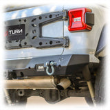 Jeep JL Rear Bumper with LED Pod Lights & Hitch Receiver | 2018–2025 Turn Offroad