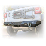 Jeep JL Rear Bumper with LED Pod Lights & Hitch Receiver | 2018–2025 Turn Offroad