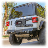 Jeep JL Rear Bumper with LED Pod Lights & Hitch Receiver | 2018–2025 Turn Offroad