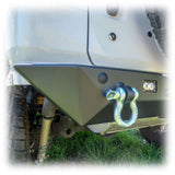 Jeep JL Rear Bumper with LED Pod Lights & Hitch Receiver – Minimalist | 2018–2025 Turn Offroad