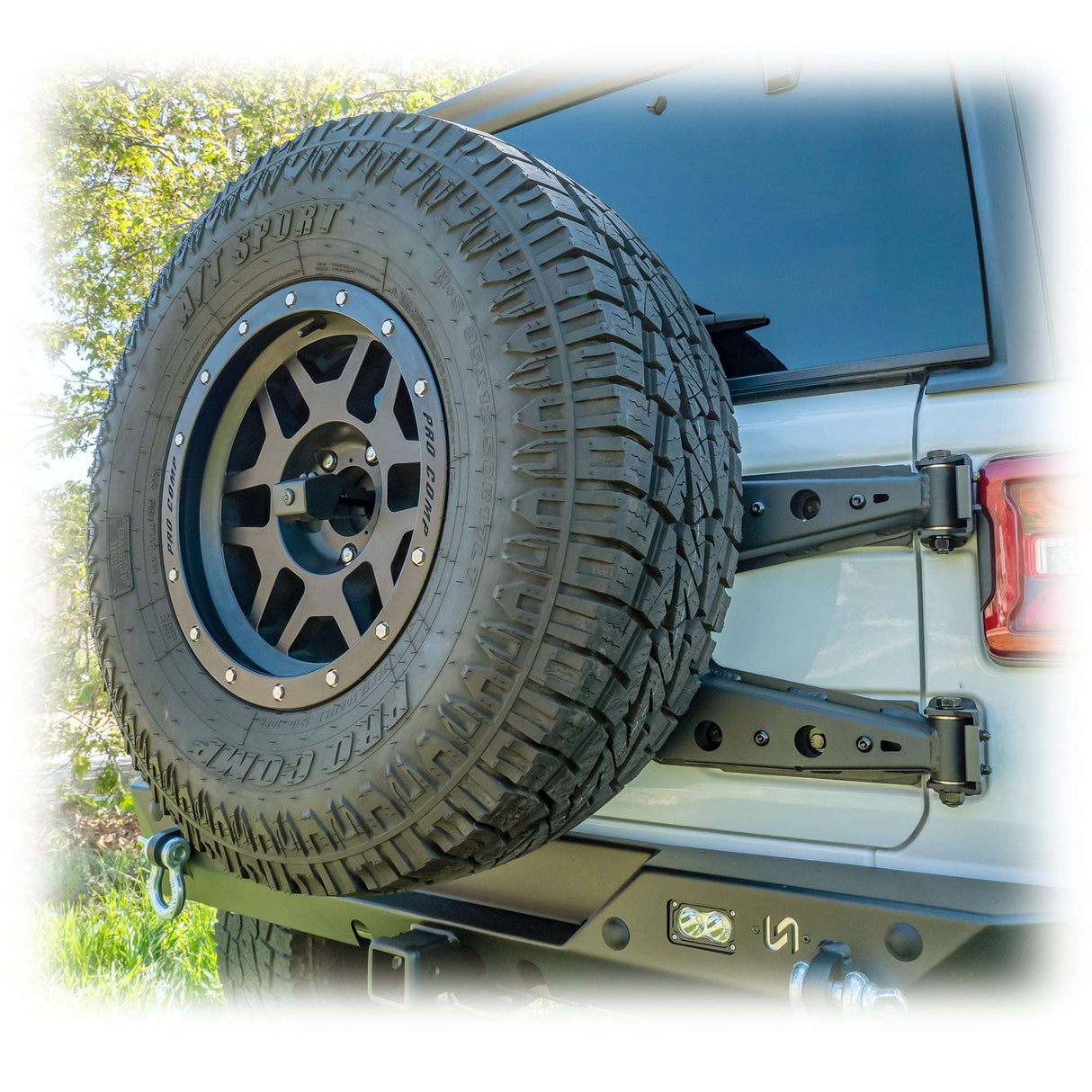 Jeep JL Tailgate Reinforcement Tire Carrier | 2018–2025 Turn Offroad