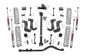 3.5 Inch lift Kit | C/A Drop | FR D/S | Jeep Wrangler Unlimited 4WD (18-23)