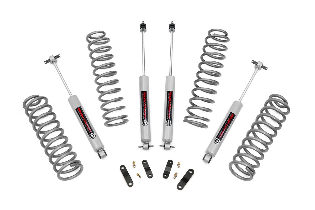 Rough Country 2.5 Inch Suspension Lift Kit Jeep Wrangler JK 4-Door 2WD/4WD 2007-2018 67930