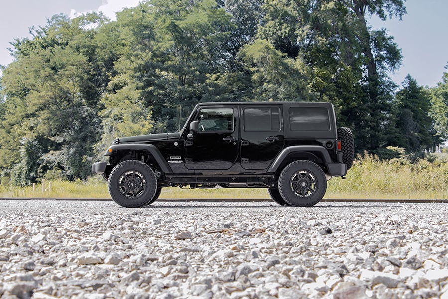 Rough Country 2.5 Inch Suspension Lift Kit Jeep Wrangler JK 4-Door 2WD/4WD 2007-2018 67930