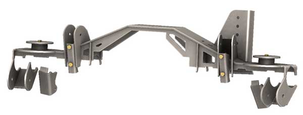 Jeep TJ or LJ Ford 8.8 Swap Kit With Truss