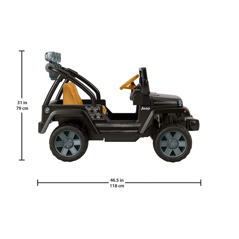 Jeep Wrangler 12-Volt Ride-On: The Ultimate Adventure Vehicle for Kids