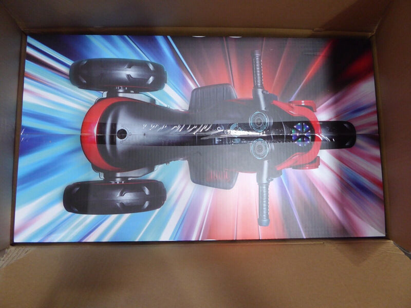 Jetson 6V Trooper Electric Ride-On with Foot Pedal Acceleration, 4 MPH, Black & Red - Brand New