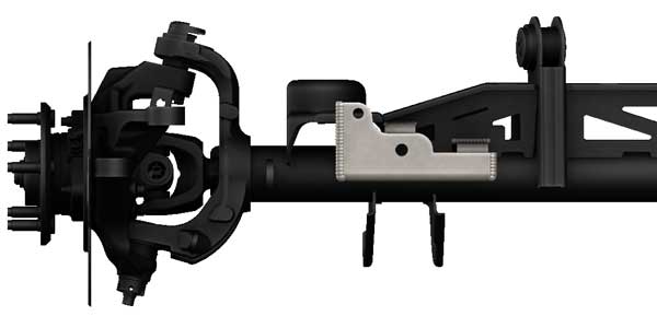 JK Heavy Duty Stock Front Trackbar Bracket