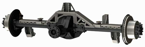 Jeep JK Sterling 10.25 or 10.5 One Ton Axle Truss Swap Kit 3 Link