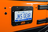 License Plate Relocation Kit w/Light | Wrangler JK JKS Manufacturing