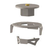 JL Rear Axle Coil Spring Brackets