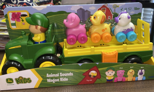 John Deere Animal Sounds Wagon Ride for Kids - Brand New in Box!
