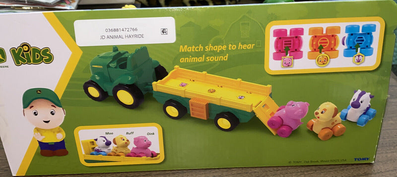 John Deere Animal Sounds Wagon Ride for Kids - Brand New in Box!