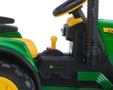 John Deere Ground Force Tractor and Trailer Set by Peg Perego