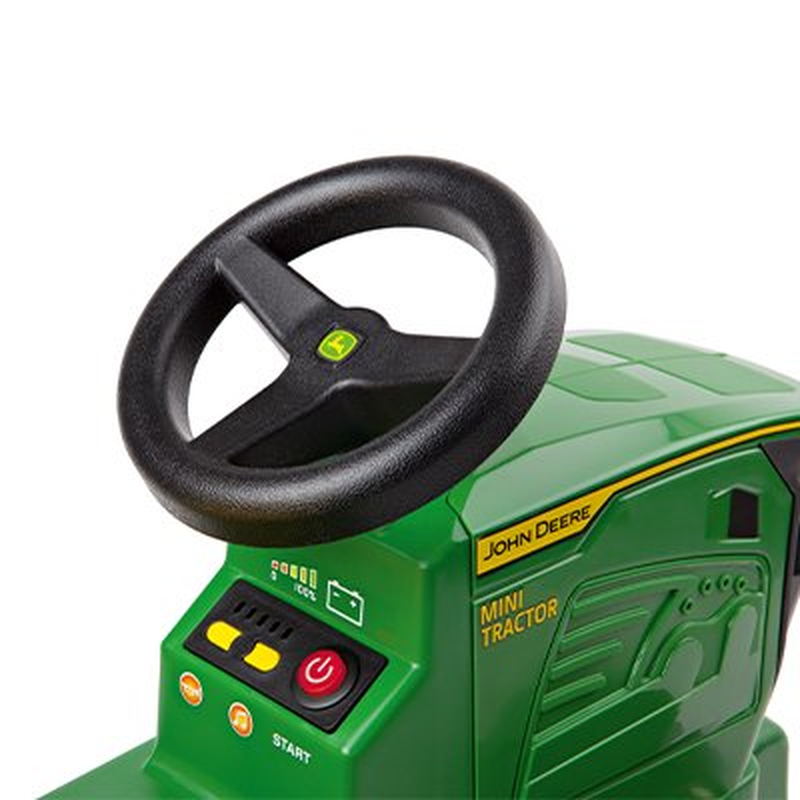 John Deere-Inspired 6V Mini Tractor Ride-on Toy for Kids - Hours of Fun!