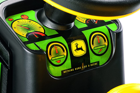John Deere Power Pull 6V Ride-On Tractor in Green