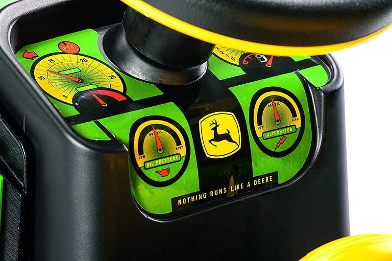 John Deere Power Pull 6V Ride-On Tractor in Green