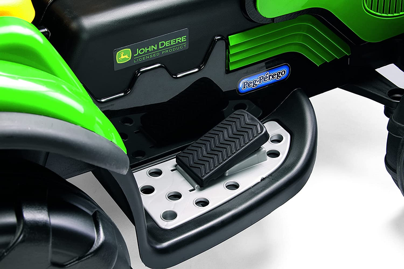 John Deere Power Pull 6V Ride-On Tractor in Green