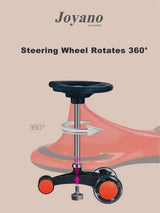 Joyano® LED Swing Car with Flashing Wheels for Kids - Wiggle and Ride Fun!