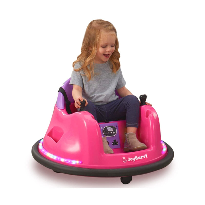 JoyBerri Bumper Car for Toddlers - Electric Ride On Toy for Babies and Kids