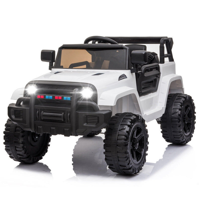 JOYMOR 12V Kids Ride-On Truck with Remote Control, Adjustable Speeds, and MP3 Player