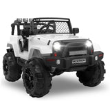 JOYMOR 12V Kids Ride on Truck with Remote Control, Spring Suspension, Music, and Horn