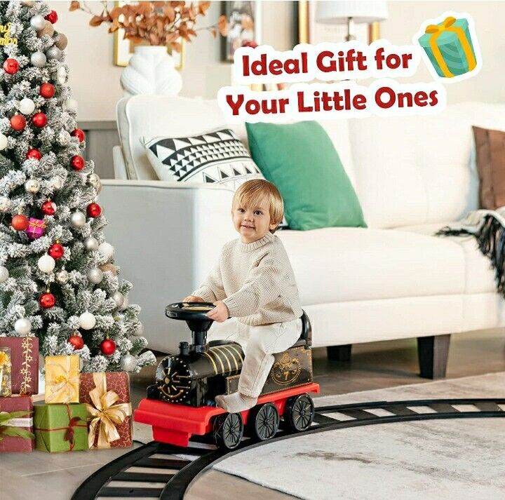 Juego de Tren Eléctrico con Pista para Niños Pequeños: ¡Tu Hijo Podrá Pasear como un Verdadero Maquinista!