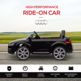 6V Audi TT RS Kid Electric Sports Car with Remote Control Ride-On