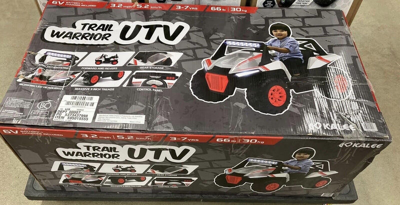 Kalee 6V Trail Warrior UTV Electric Ride-On Vehicle for Adventurous Kids