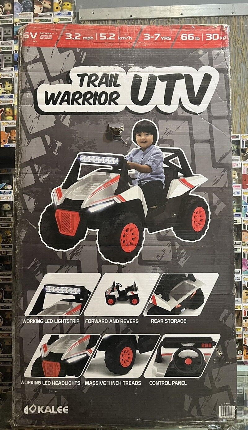 Kalee 6V Trail Warrior UTV Electric Ride-On Vehicle for Kids