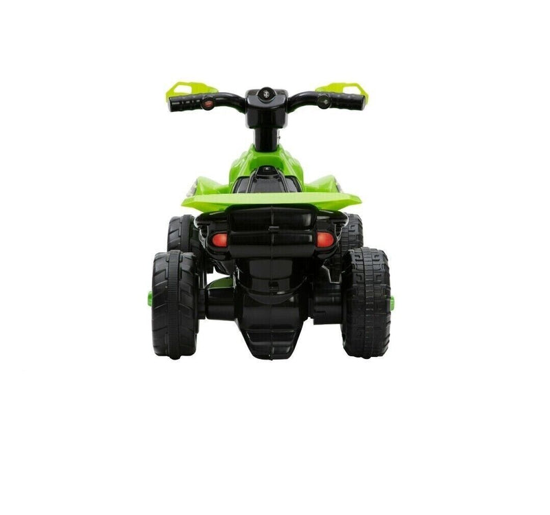 Kalee Adventure ATV 6V Unisex Ride On for Kids Ages 2-5 in Green and Black
