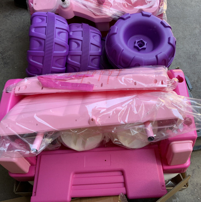 Kid Motorz 12V Surfer Girl 4x4 Ride-On - Pink, Brand New in Distressed Box