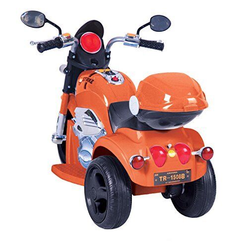 Kid Motorz 6V Orange Motorcycle Ride-On for Endless Fun